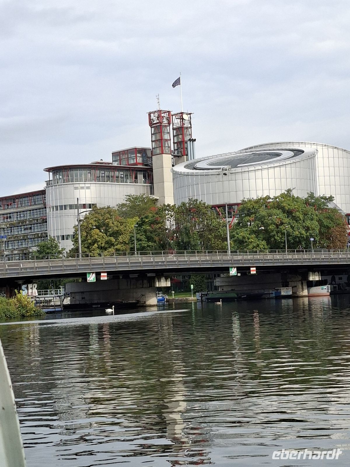 Europäischer Gerichtshof für Menschenrechte (die architektonische Waage )