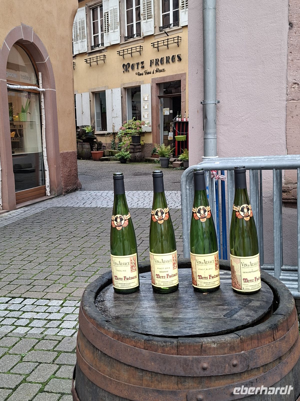 Ribeauvillé - Weinladenwerbung
