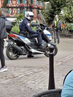 Colmar - Absicherung eines Demonstrationszuges