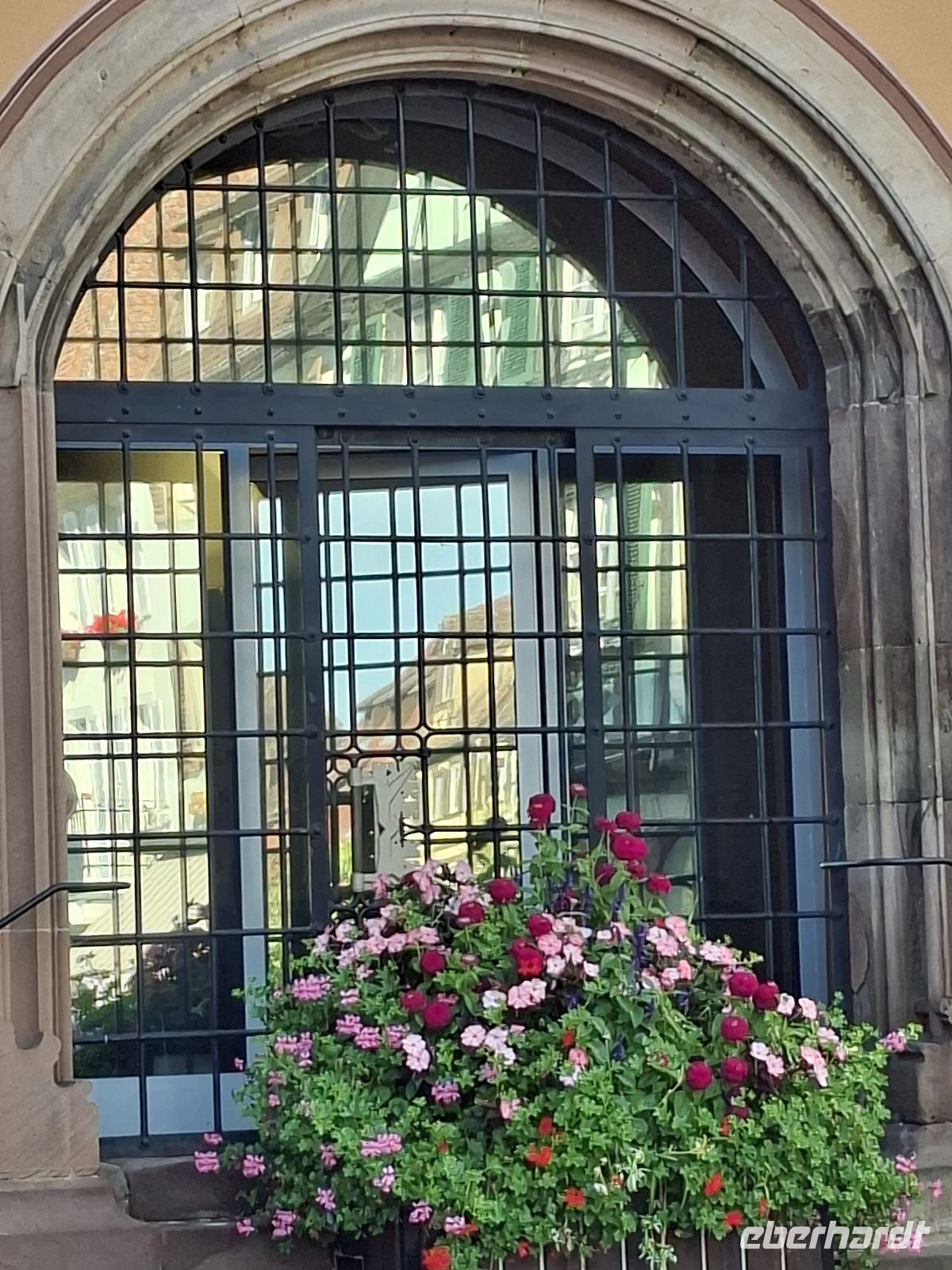 Obernai - Blickfang ist die Touristeninformation