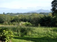 Blick vom Schloss Abbadia 