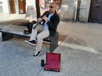 ein wenig Musik am Wegesrand in Dijon