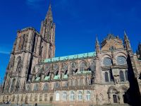 Straßburger Münster Seitenansicht 