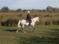 Empfang bei Manade Arnauld durch die Tochter des Hauses 