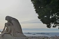 Blick zu den Inseln vor Marseille 