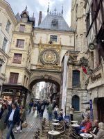 Rundreise Normandie und Bretagne: Der Uhrenturm in Rouen