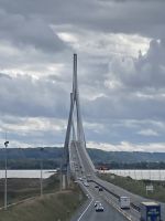 Rundreise Normandie und Bretagne: Die Schrägseilbrücke Pont de Normandie