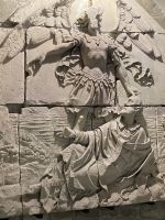 Rundreise Normandie und Bretagne: Darstellung des Gründungsmythos von St. Michel