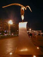 Denkmal zum Attentat im Jahr 2016 in Nizza 