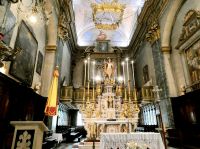 In der Basilika St.Michel in Menton 