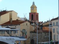 Blick auf die Kirche von St.Tropez 