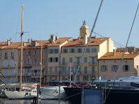 Erster Blick auf St.Tropez 
