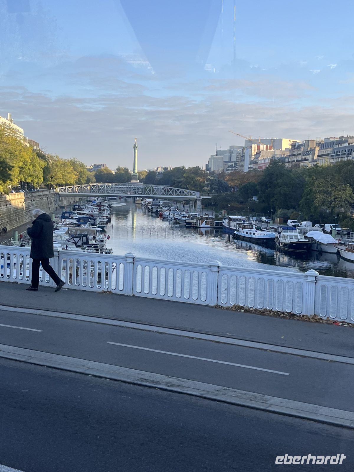 Blick auf Jachthafen