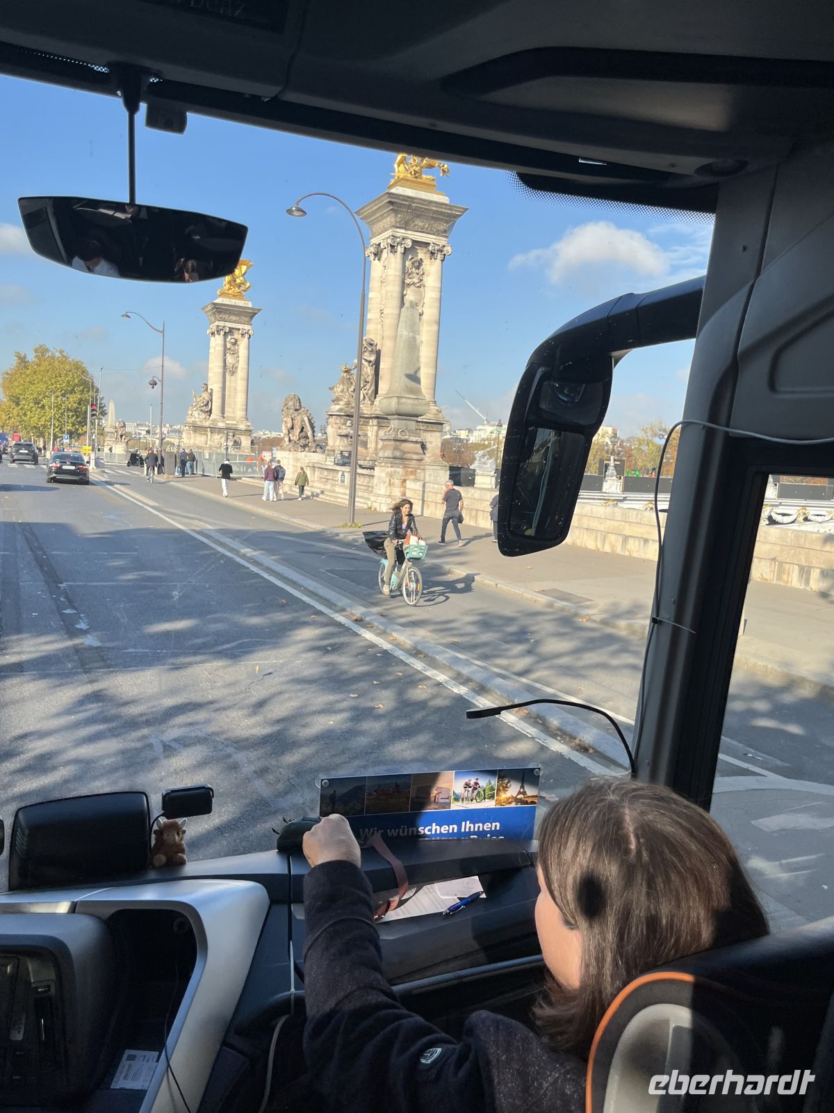 Blick auf die Alexandre -Brücke       