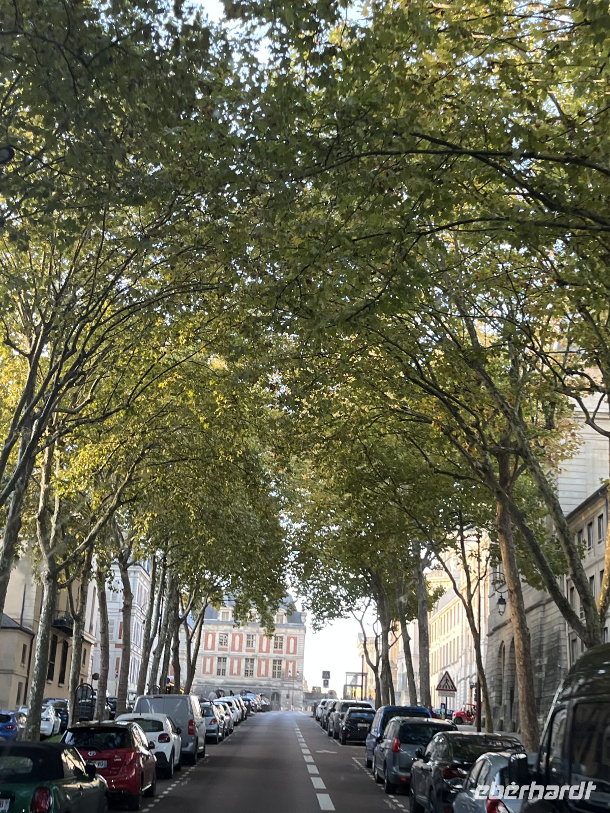 Versailles  Zufahrt zum PP