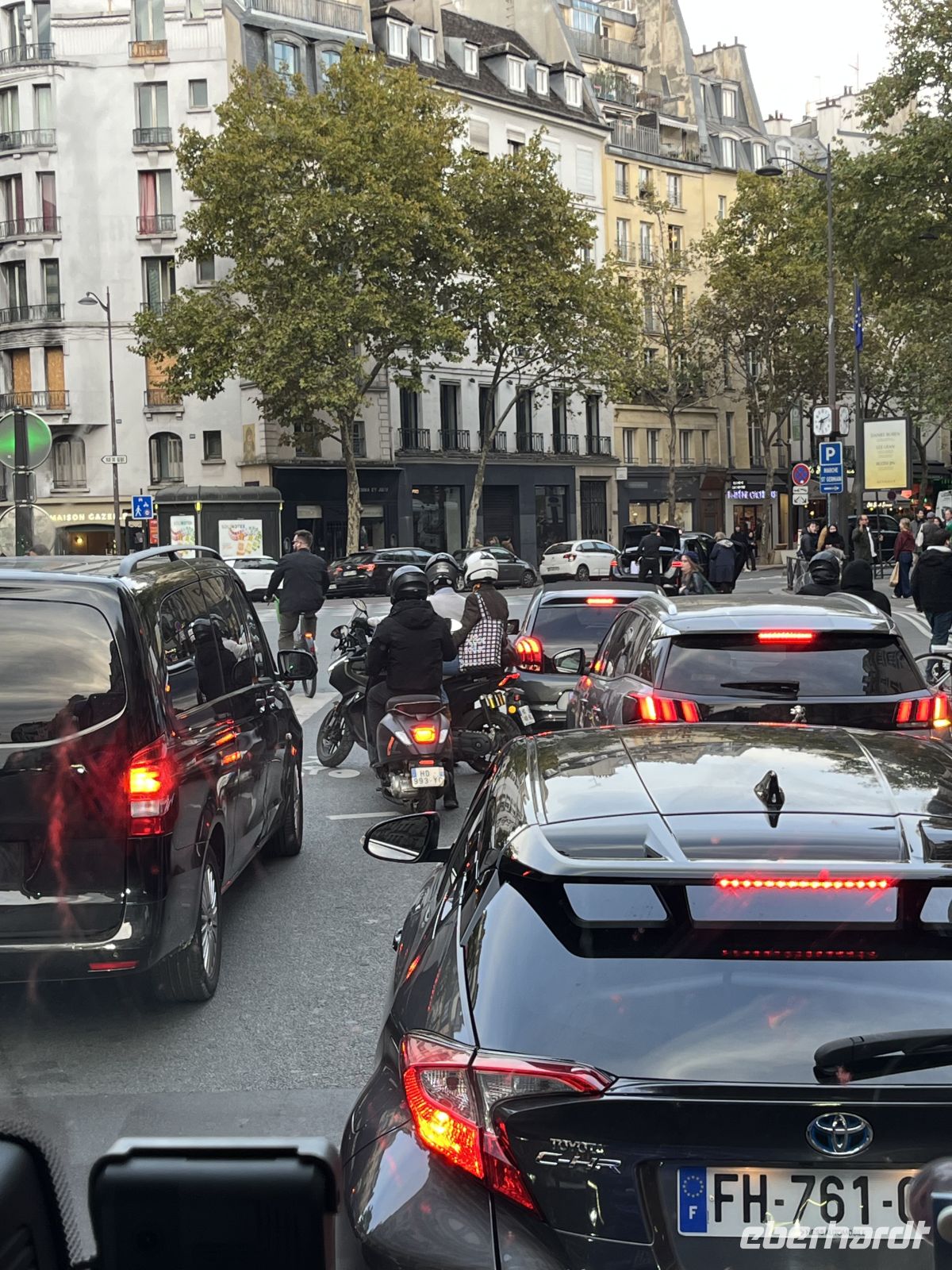 Rückfahrt von Paris