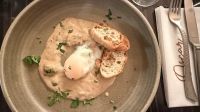 Ei mit Trüffelpilzcreme, Restaurant Oscar