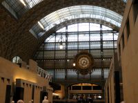Halle des ehemaligen Bahnhofs heute Musée d'Orsay