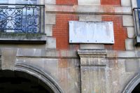 Haus wo Victor Hugo wohnte am Place des Vosges