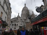 ein Blick auf Sacre-Coeur