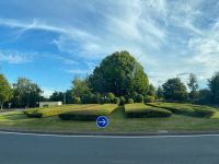 Kreisverkehr in grün