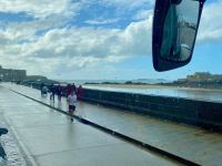 An der Strandpromenade von Saint-Malo