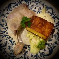 Brochette de poulet sauce miel moutarde