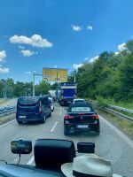 Entschleunigung bei Karlsruhe