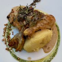 Fricassée de volaille aux Champignons