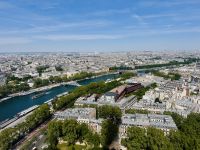 2. Tag - Blick auf die Seine vom Eiffelturm  &ndash; &copy; Christin Kuschka (Eberhardt TRAVEL)