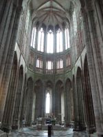 Mont Saint-Michel, der Chor der Abteikirche  &ndash; &copy; Vivian Kreft (Eberhardt TRAVEL)