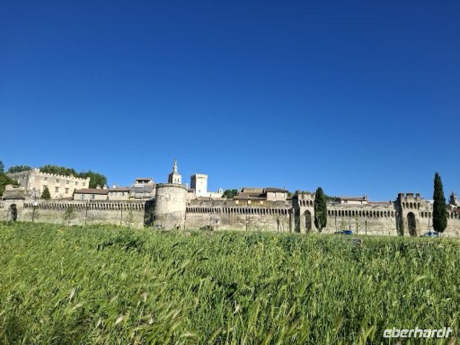 Ansicht auf die Altstadt Avignon mit Toren und Türmen &ndash; &copy;  (Eberhardt TRAVEL)