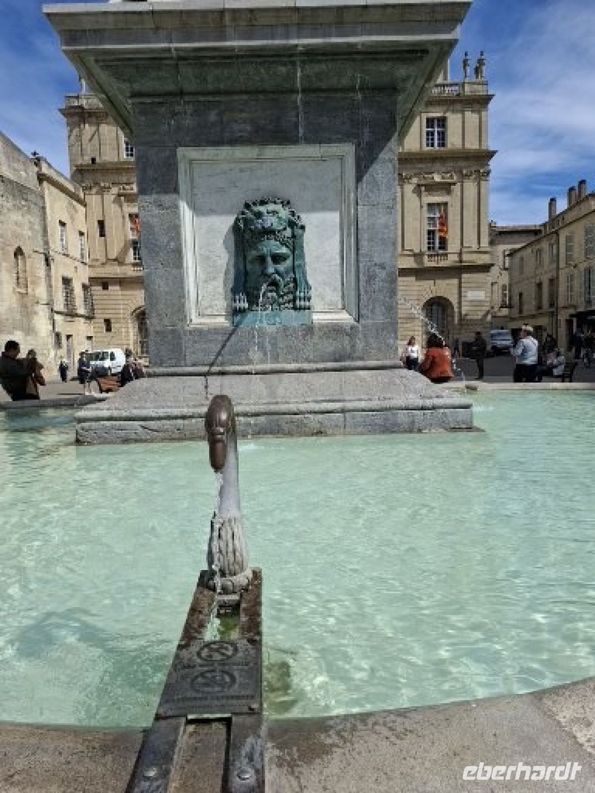 Arles- Springbrunnen vor dem Rathaus &ndash; &copy;  (Eberhardt TRAVEL)