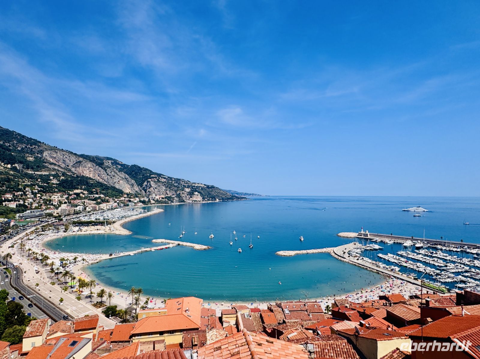 2. Tag - Blick auf Menton &ndash; &copy;  (Eberhardt TRAVEL)