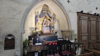 Anbetung der Maria in der Klosterkirche von Paimpont  &ndash; &copy; Gina Egenolf (Eberhardt TRAVEL)