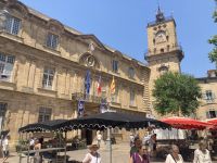 Rundreise Provence - Das Rathaus mit dem Uhrenturm in Aix &ndash; &copy; Ekkehard Villing (Eberhardt TRAVEL)