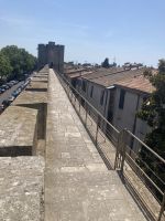 Rundreise Provence - Auf der Stadtmauer von Aigues Mortes &ndash; &copy; Ekkehard Villing (Eberhardt TRAVEL)