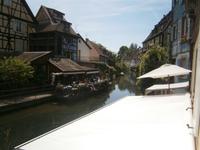 Colmar, Restaurant am Ufer der Lauch