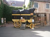 Eingang zum Postmuseum von Riquewihr