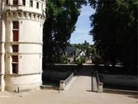 Azay-le-Rideau. Hofseite