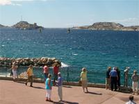Marseille -Blick zur Ile d'If