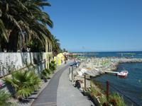 die Küste von San Remo