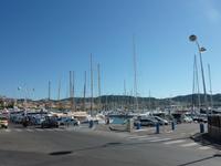 der Yachthafen in Cannes