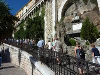 der Aufstieg zur Altstadt