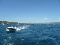 Bootsfahrt im Golf von St. Tropez