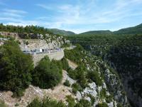 auf der Panoramafahrt durch den Grand Canyon du Verdon