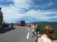 auf der Panoramafahrt durch den Grand Canyon du Verdon