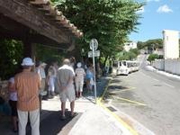 mit dem Petit Train fahren wir zum Busparkplatz