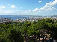 Blick auf Marseille