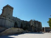 der Papstpalast in Avignon
